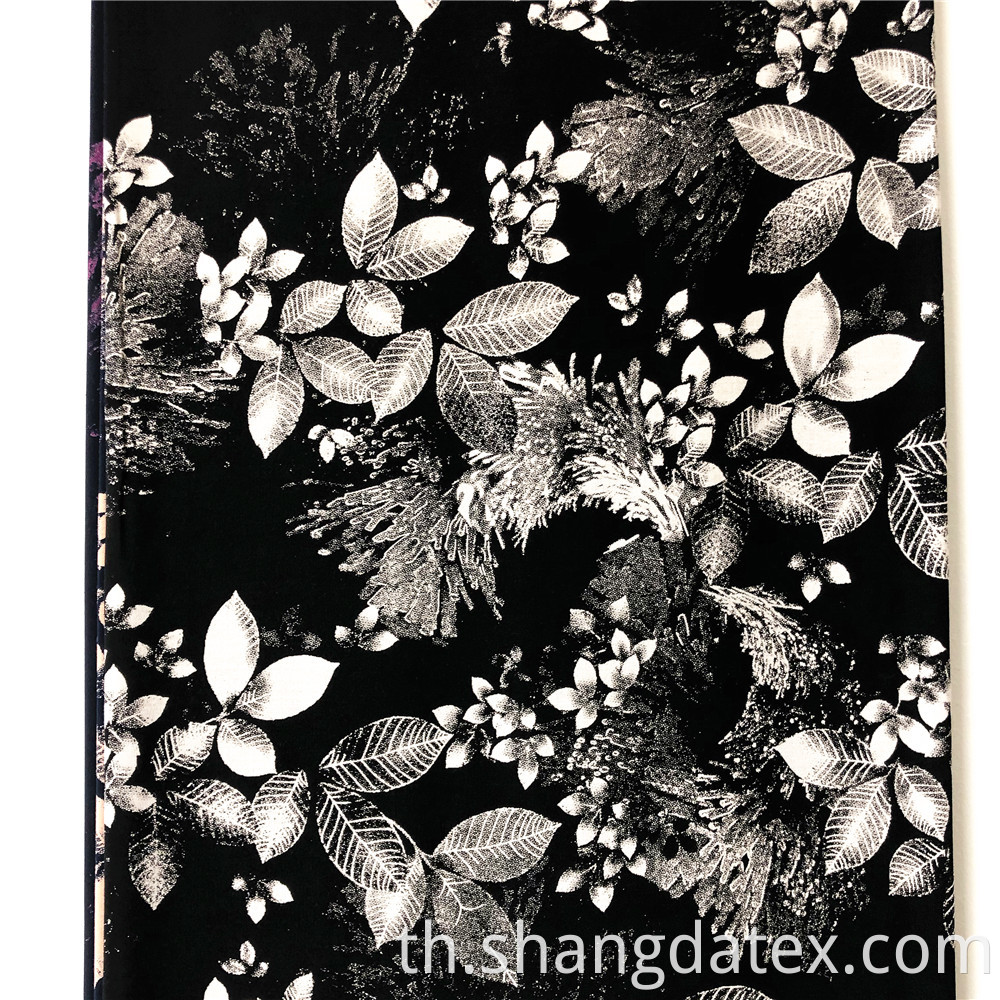 Soft Good Quality Rayon Discharge Printed